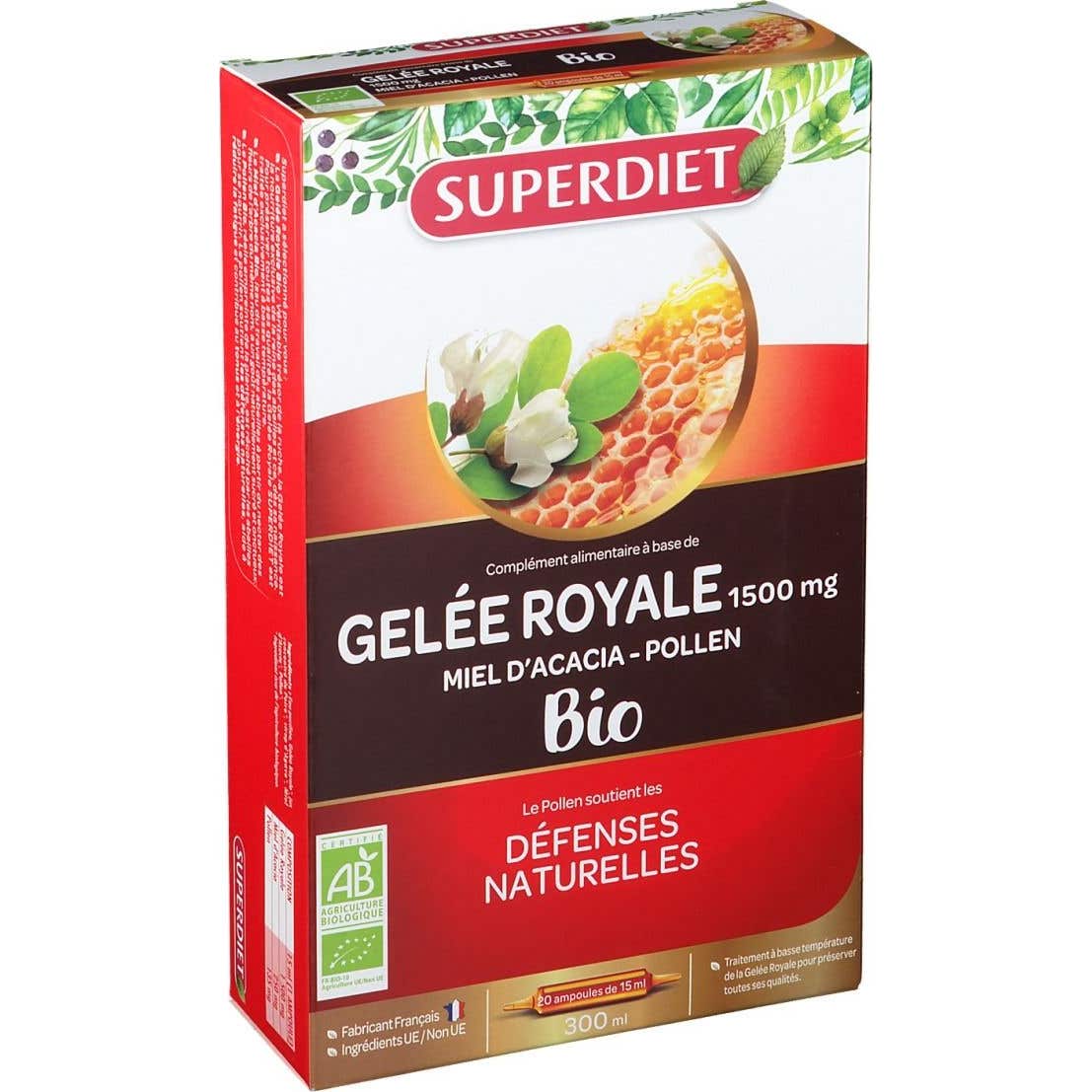 Super DietJalea Real Orgánica 20 ampollas de 15ml