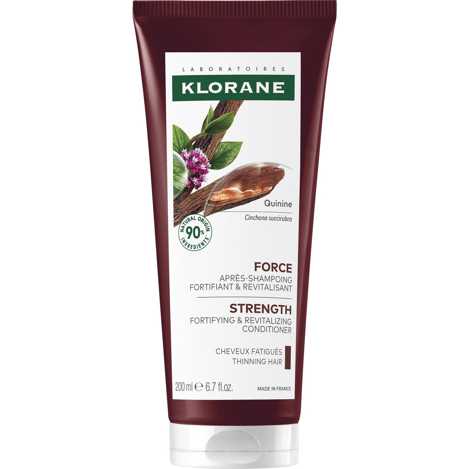Klorane Acondicionador Fortificante y Estimulante a la Quinina 200ml