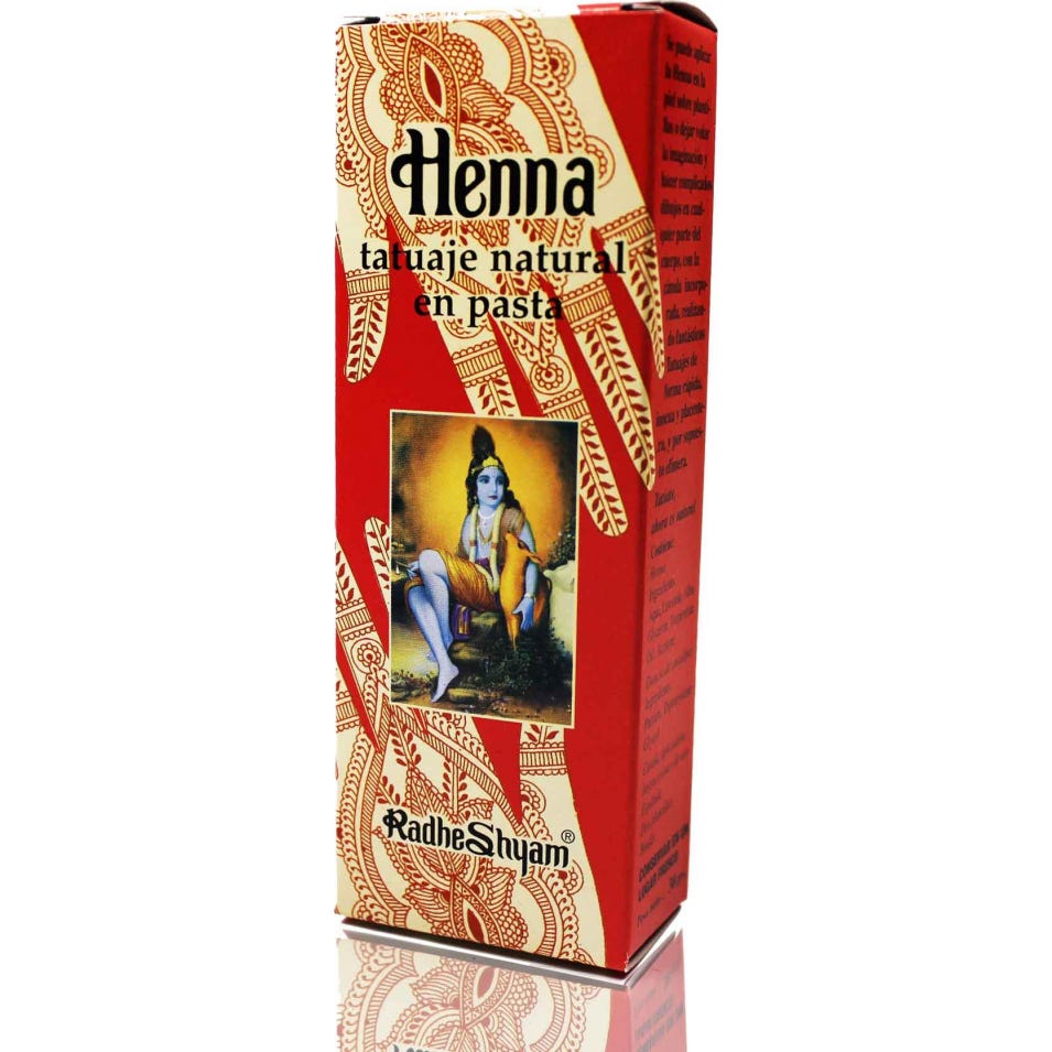 Radhe Shyam Henna Tatuaje Pasta 30g