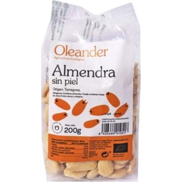 Oleander Almendra Cruda Pelada 200 G