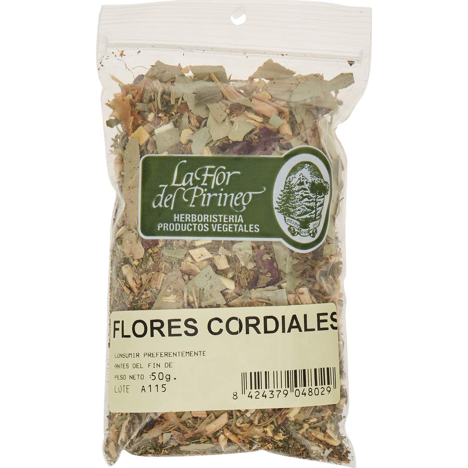 La Flor Del Pirineo Flores Cordiales Hierba 50g