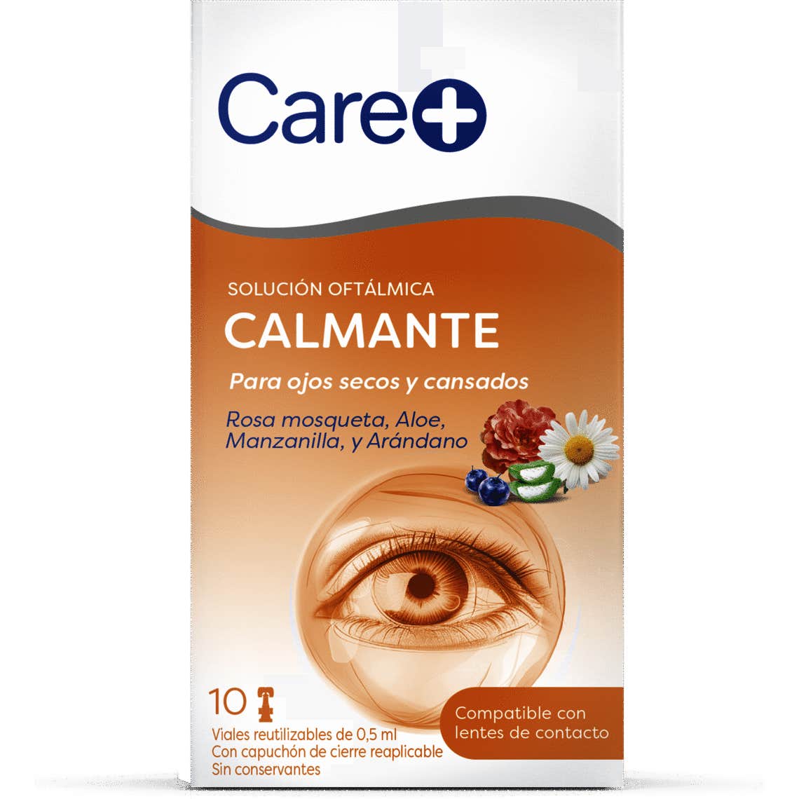Care+ Solución Oftálmica Calmante 10x0,5ml