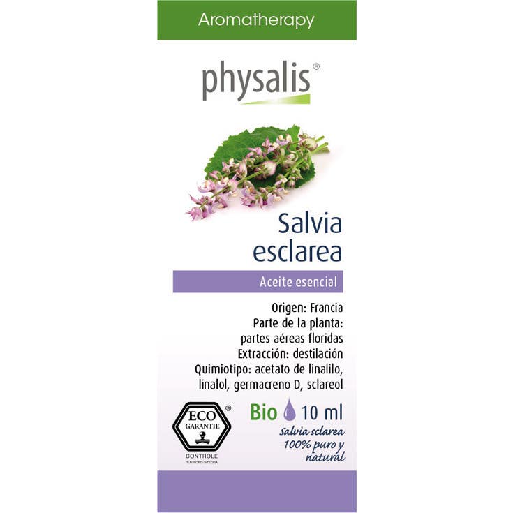 Physalis Aceite Esencial De Salvia Esclarea 10 Ml