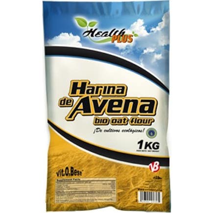 VitoBest Harina de Avena Natillas Chocolate 1kg