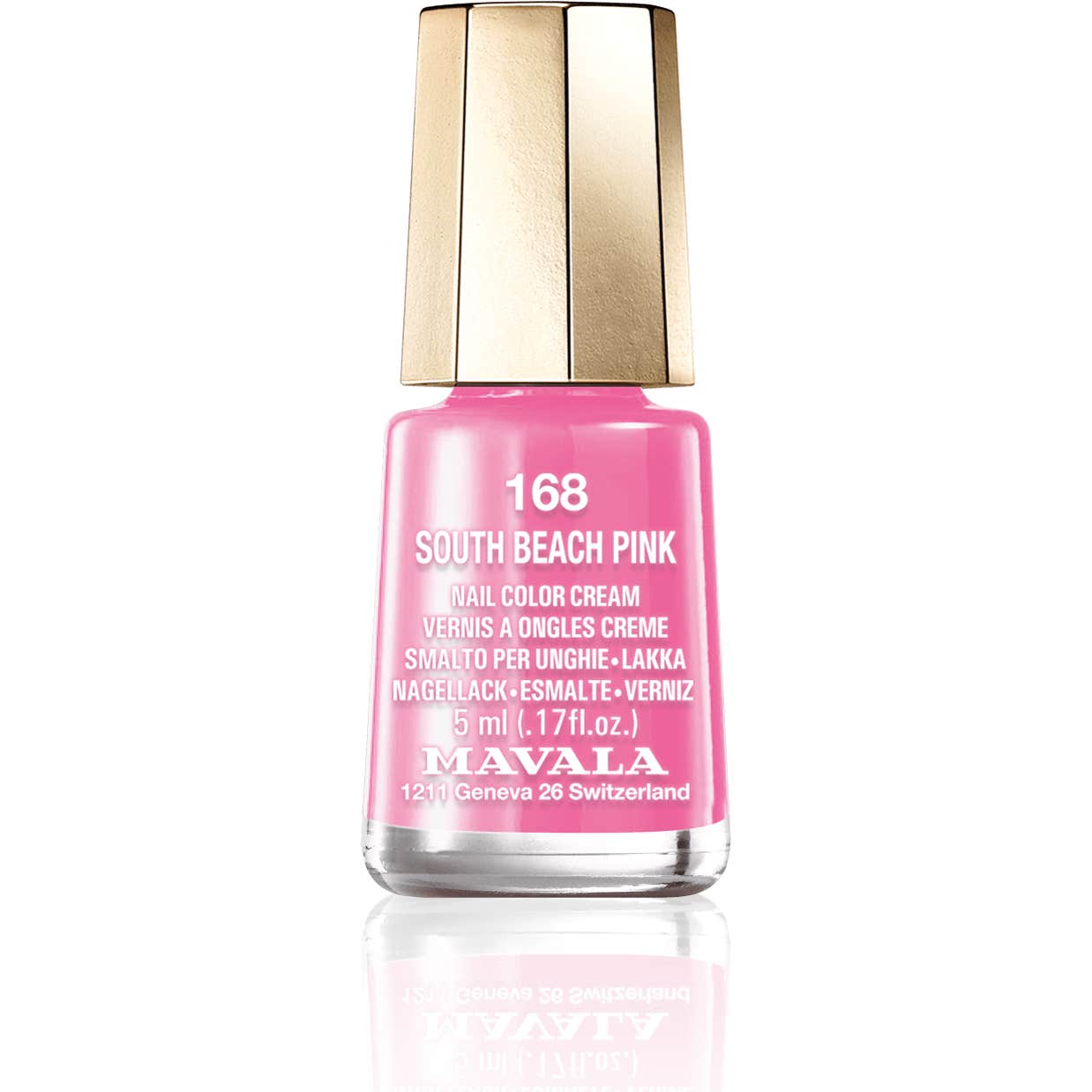 Mavala Esmalte de Uñas 168 South Beach Pink 5 ml