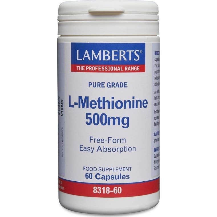 Lamberts L-metionina 500 mg 60 caps