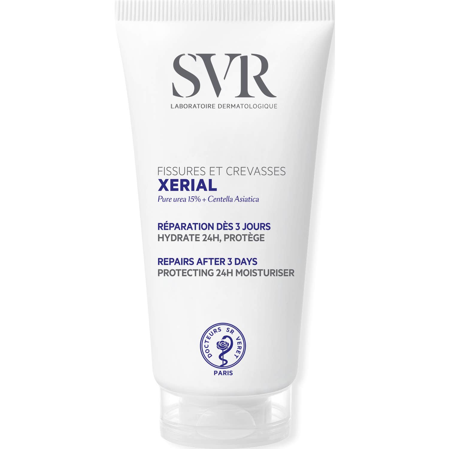 Xérial Fissures et Crevasses Crema Hidratante Protectora 24h 50ml