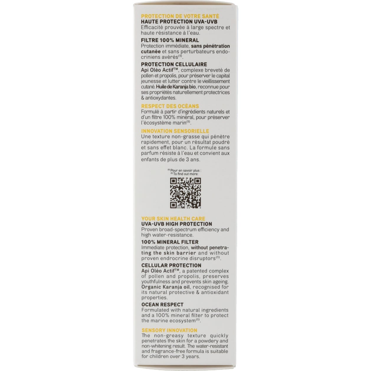 Acorelle Crema Solar Facial Spf50 50ml