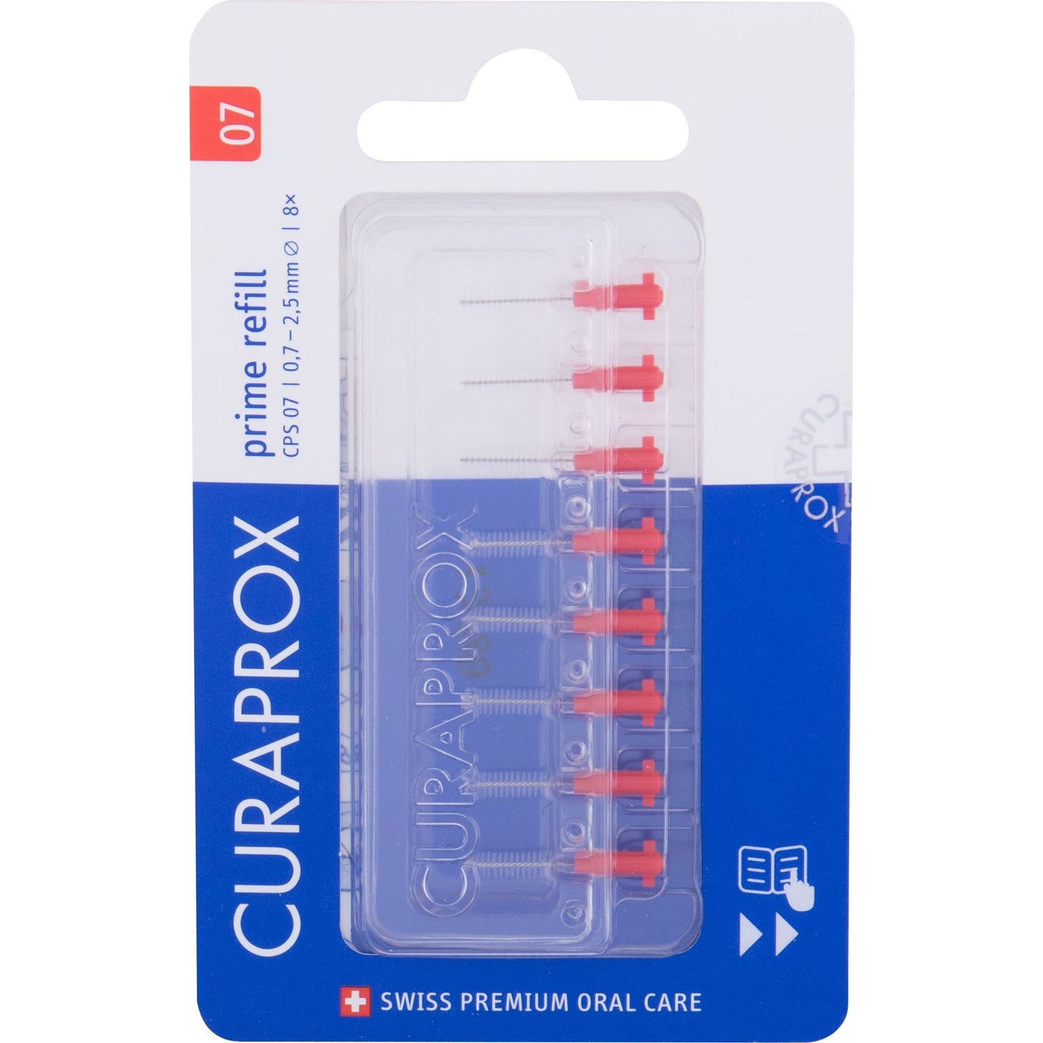 Curaprox Prime Refill CPS 0.7 8uds