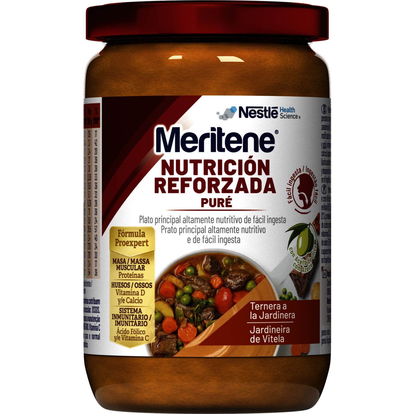 Meritene Nutrición Reforzada Puré Ternera a la Jardinera 300g | Natural Doctor