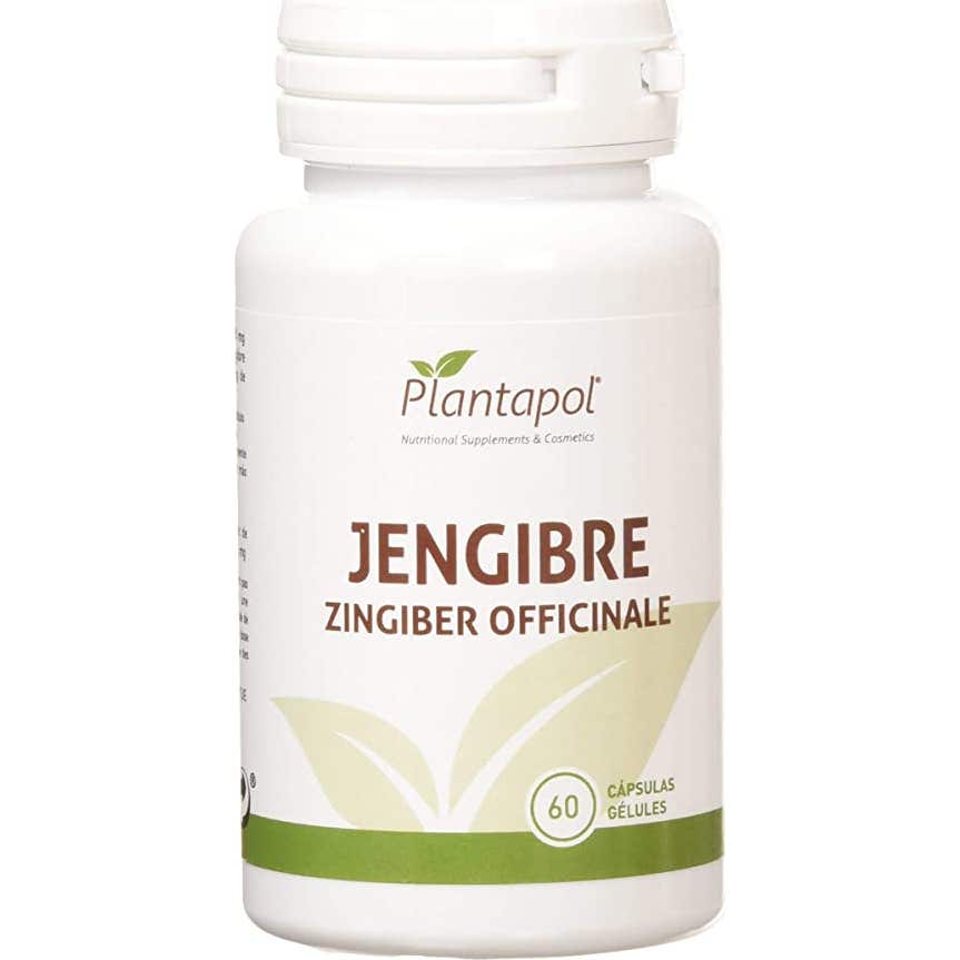 PlantaPol Jengibre 600 mg 60 caps
