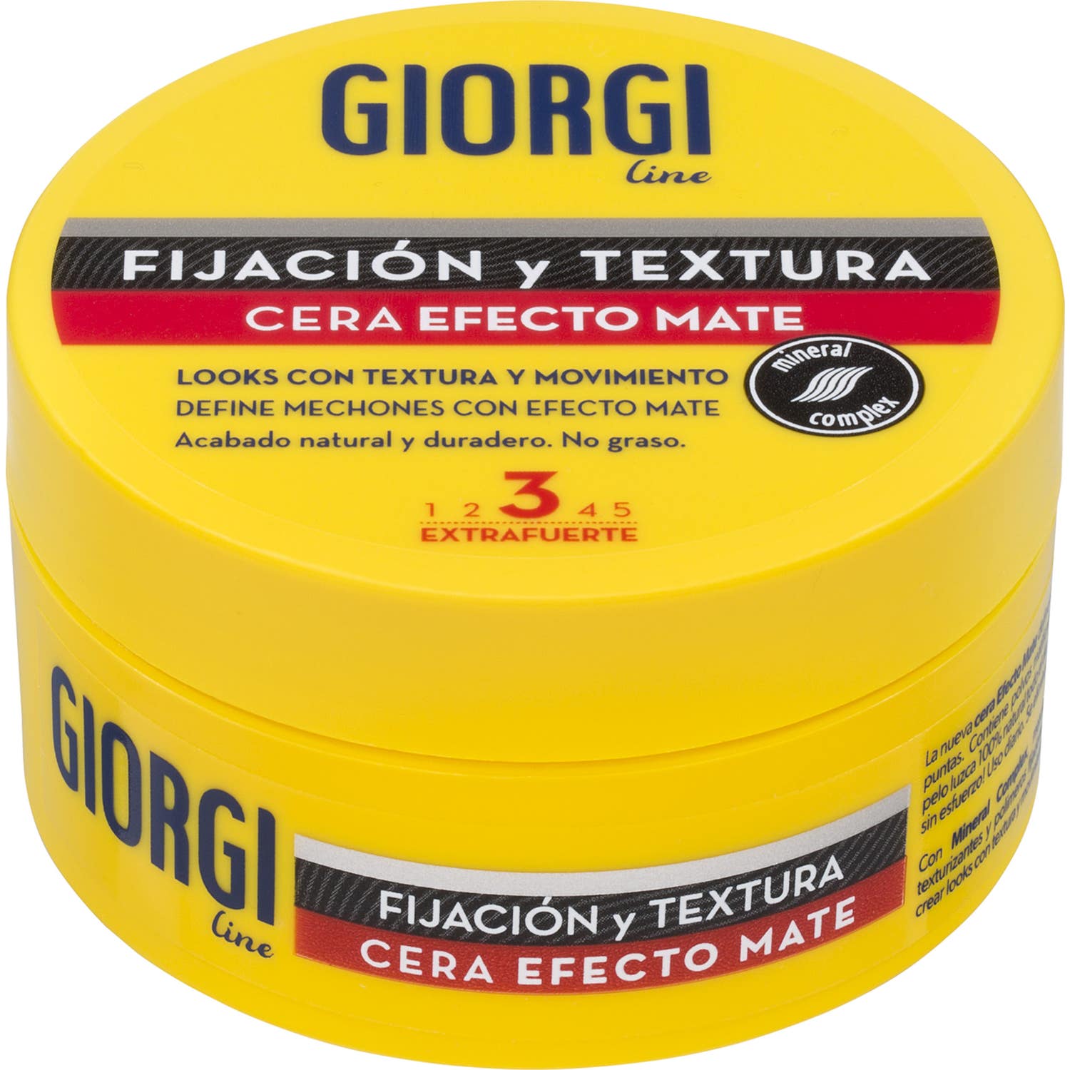 Giorgi Fijación y Textura Cera Efecto Mate Nº3 75ml