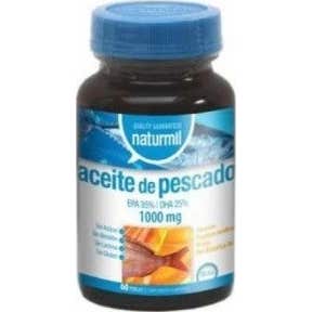 Naturmil Aceite de Pescado Omega 3 Epa 35% Dha 25% 1000 Mg 60caps