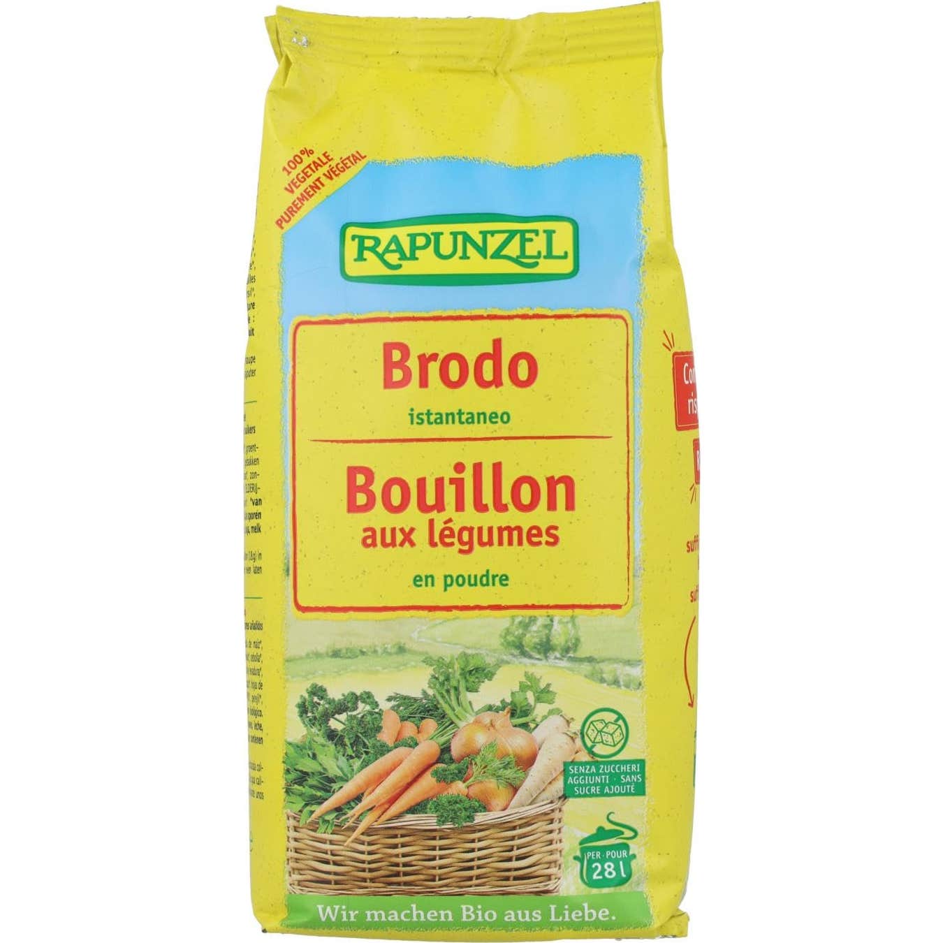 Rapunzel Brodo Caldo de Verduras 500g