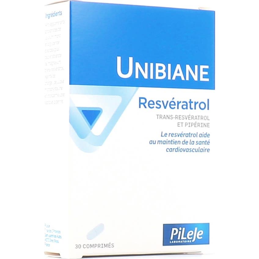 Unibiane Resveratrol 30comp