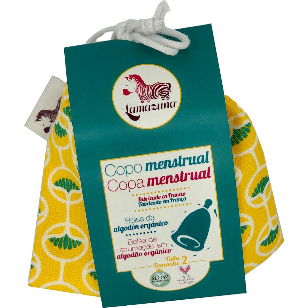 Lamazuna Copa Menstrual Talla 2 Amarillo