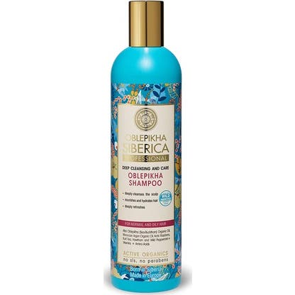 Natura Siberica Champú Oblepikha para Cabello Normal y Graso 400 ml