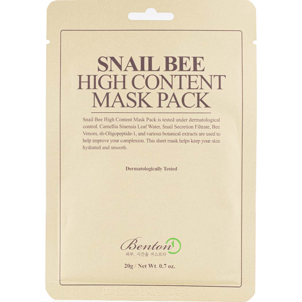 Benton Snail Bee High Content Mask Pack 20 g