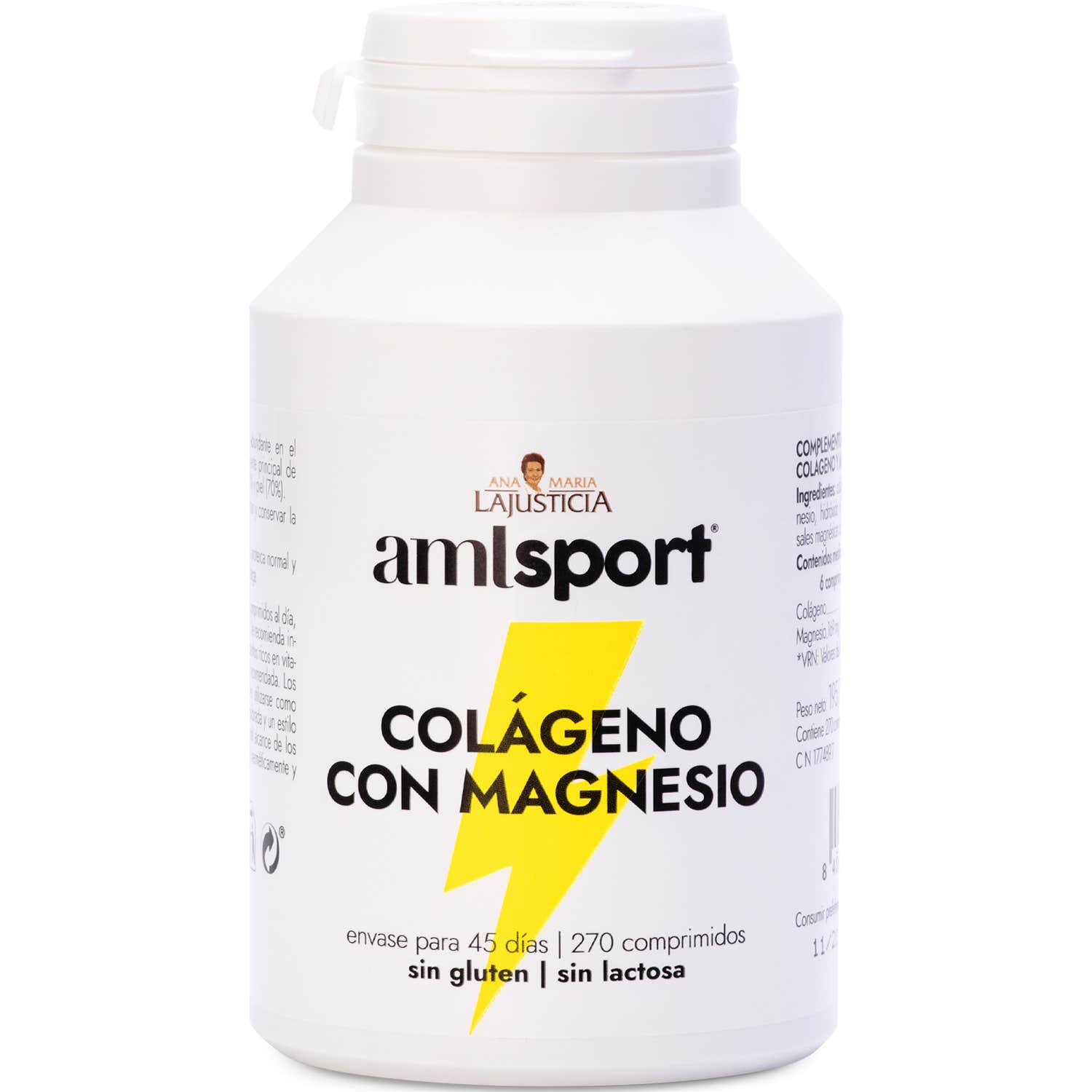 AMLSport Colágeno con Magnesio 270comp