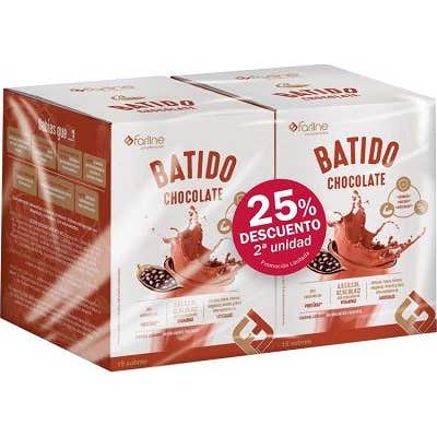 Farline Duplo Batido Chocolate Sobres 2X15