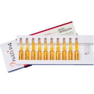 Irisana aceite puro rosa mosqueta nativa 10 uds