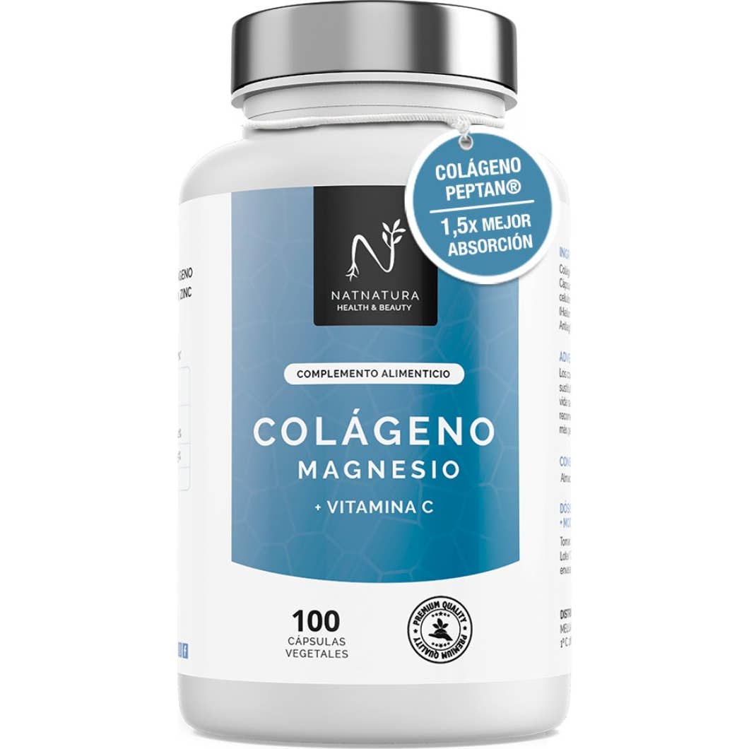 Natnatura Colágeno con Magnesio y Vitamina C 100caps