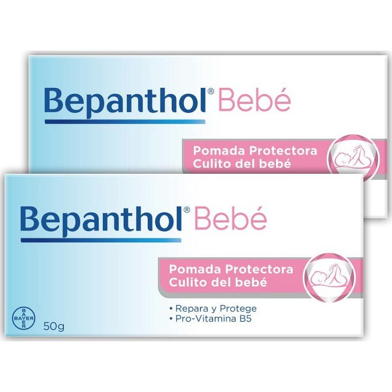 Bepanthol® Pomada Protectora Bebé 2 X50 g