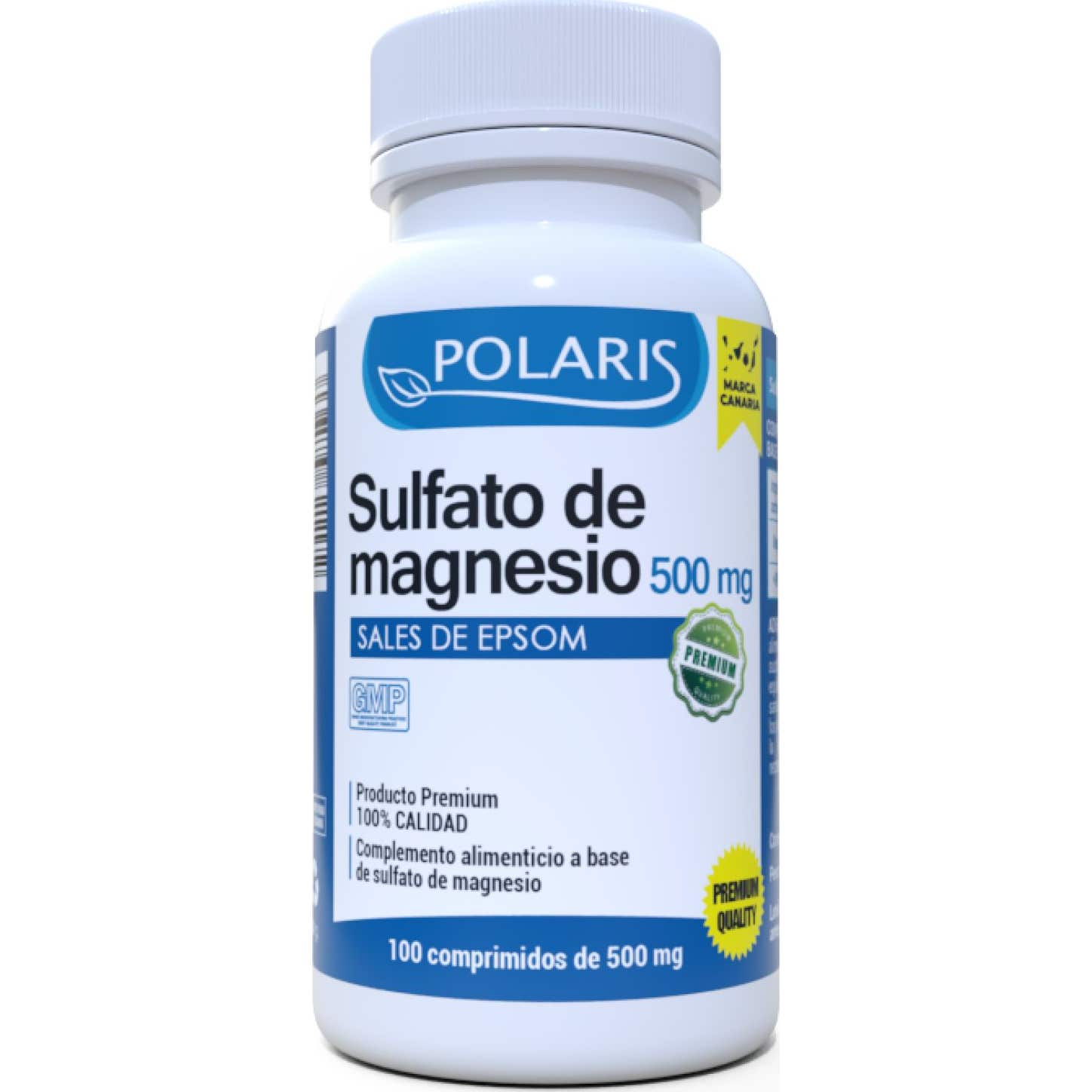 Polaris Sulfato de Magnesio 500mg 100comp