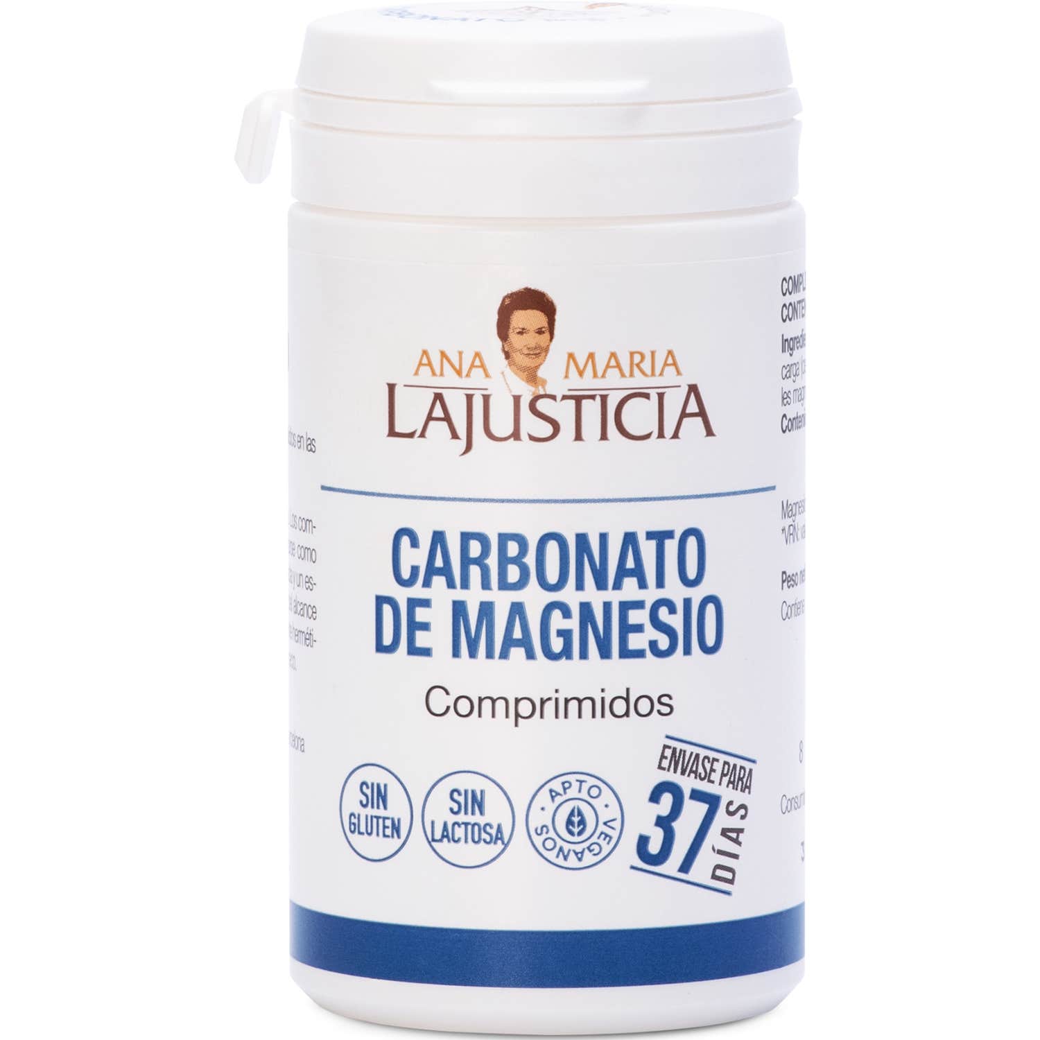 Ana Maria Lajusticia Carbonato de Magnesio 75comp