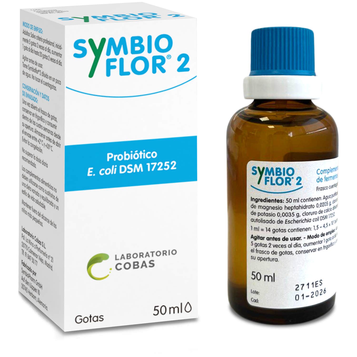 Cobas Symbioflor 2 Gotas 50ml