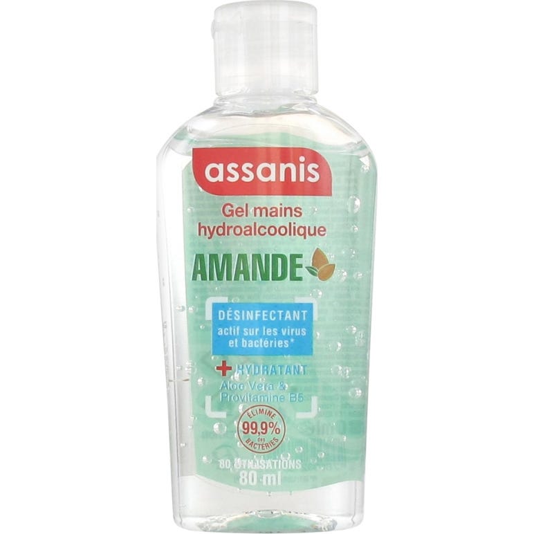 Assanis Antibacterial Almendras 80 ml