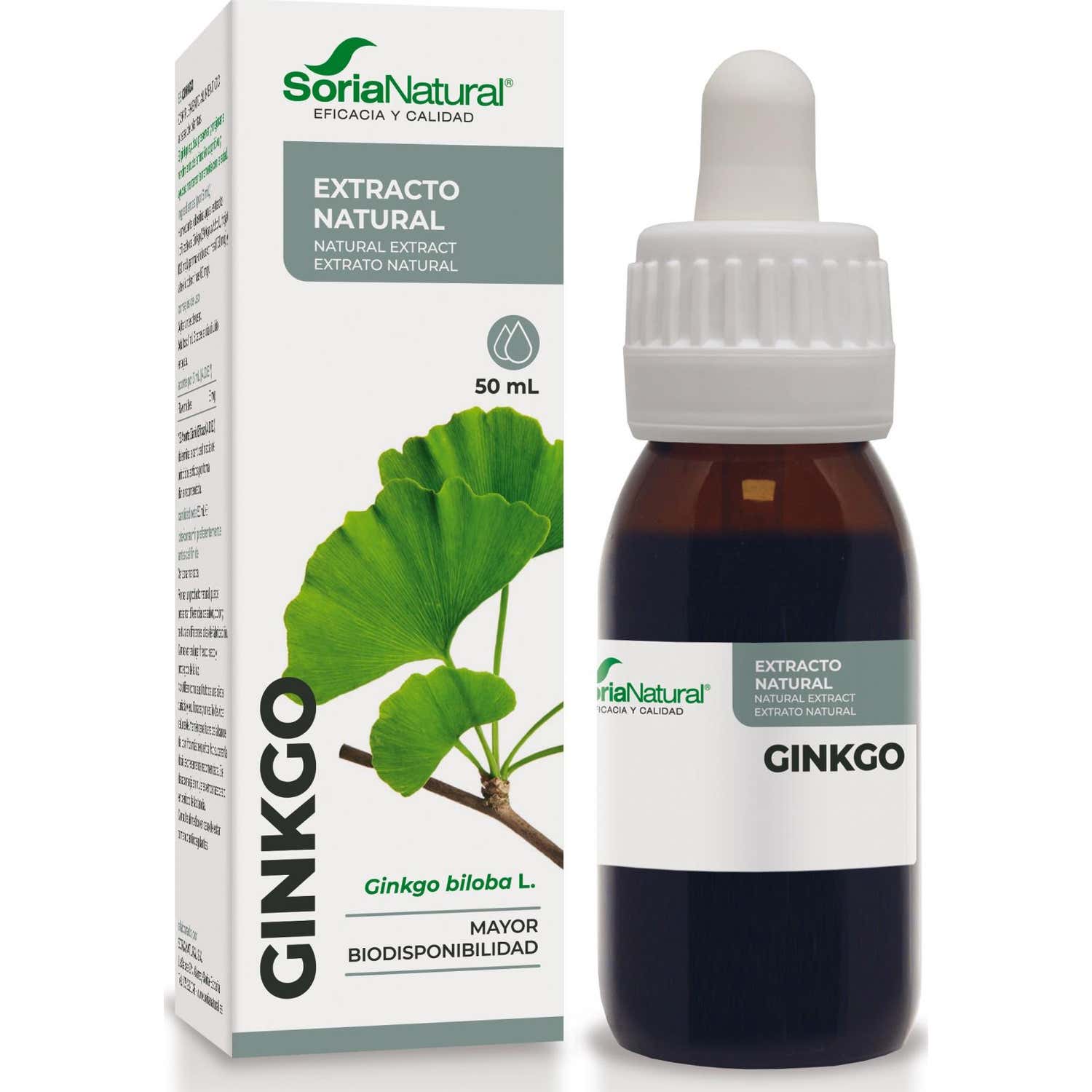 Soria Natural Ginkgo Extracto 50Ml