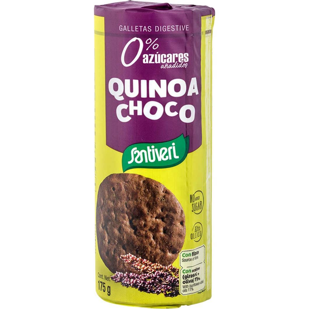 Santiveri Galletas Digestive Quinoa Chocolate 175g