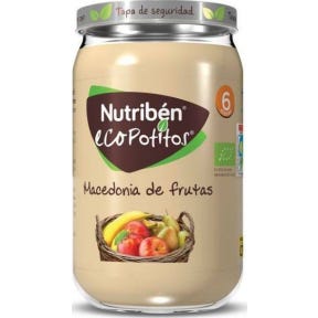 Nutriben Ecopotitos Macedonia De Frutas 235 G