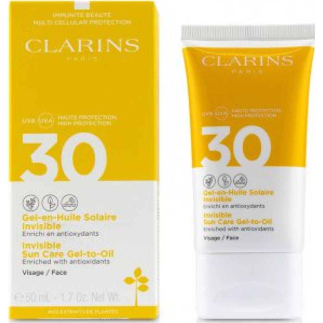 Clarins Solaire Visage Gel En Huile Spf30 50ml