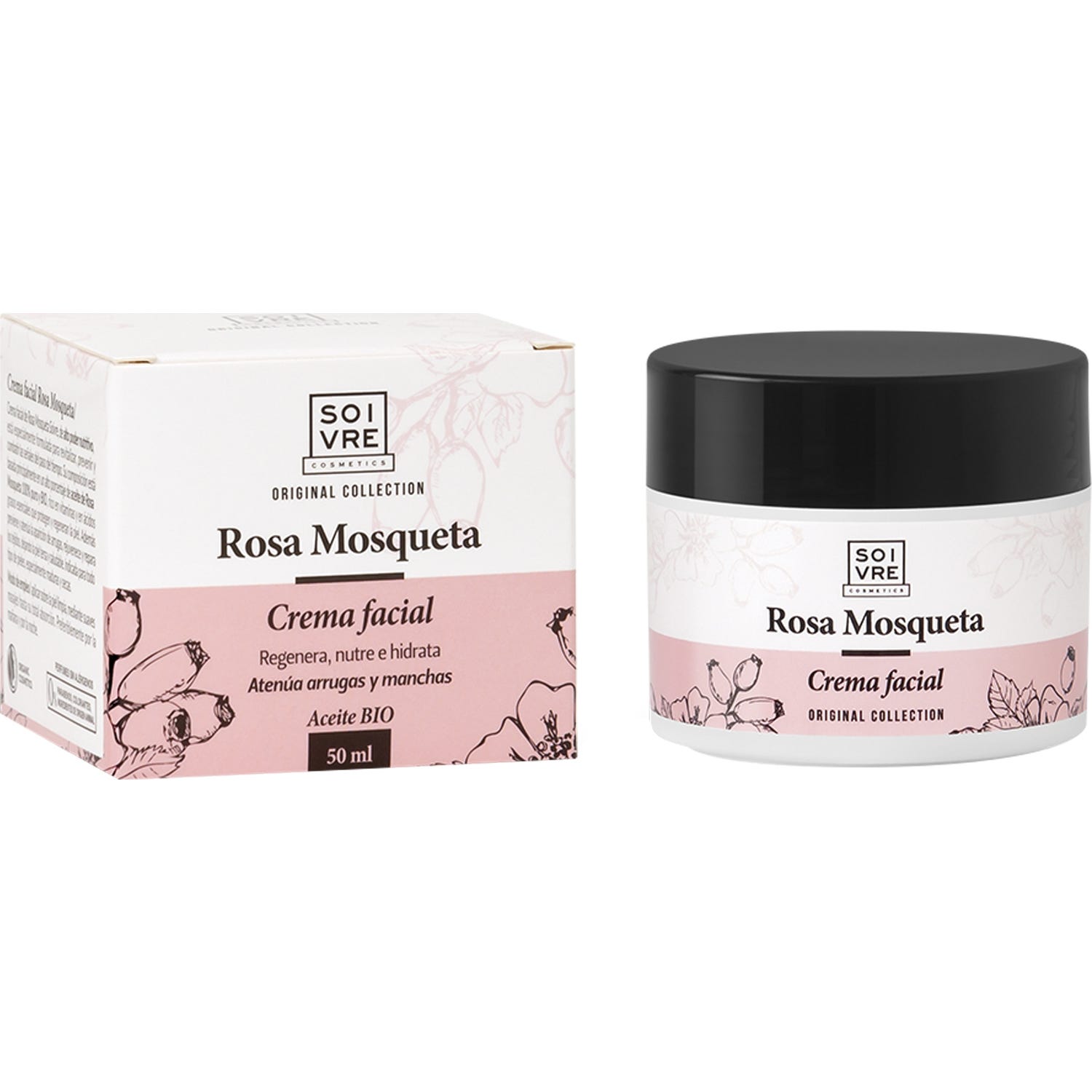 Soivre Crema Facial De Rosa Mosqueta 50ml