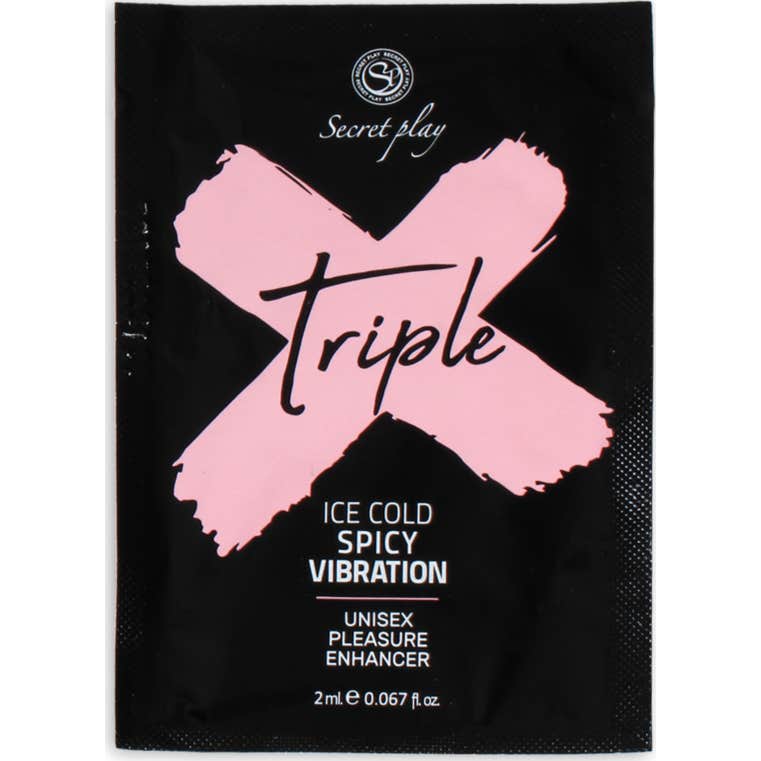 Secretplay Monodosis Triple X Intensificador Placer 2 ml