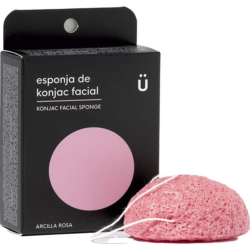 Naturbrush Esponja Konjac Facial Arcilla Rosa 15g