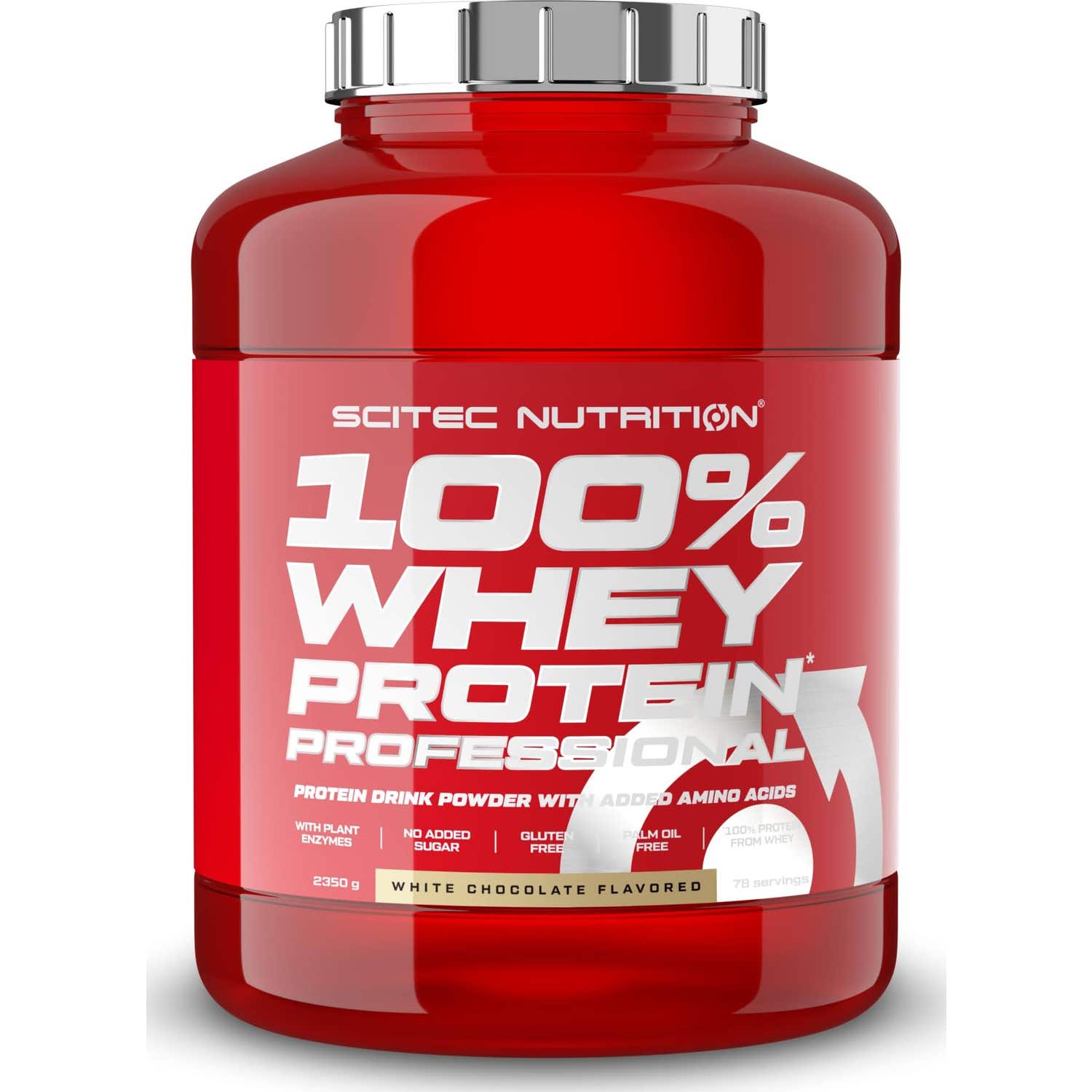 Scitec Nutrition 100% Whey Protein Prof White Chocolate 2350g