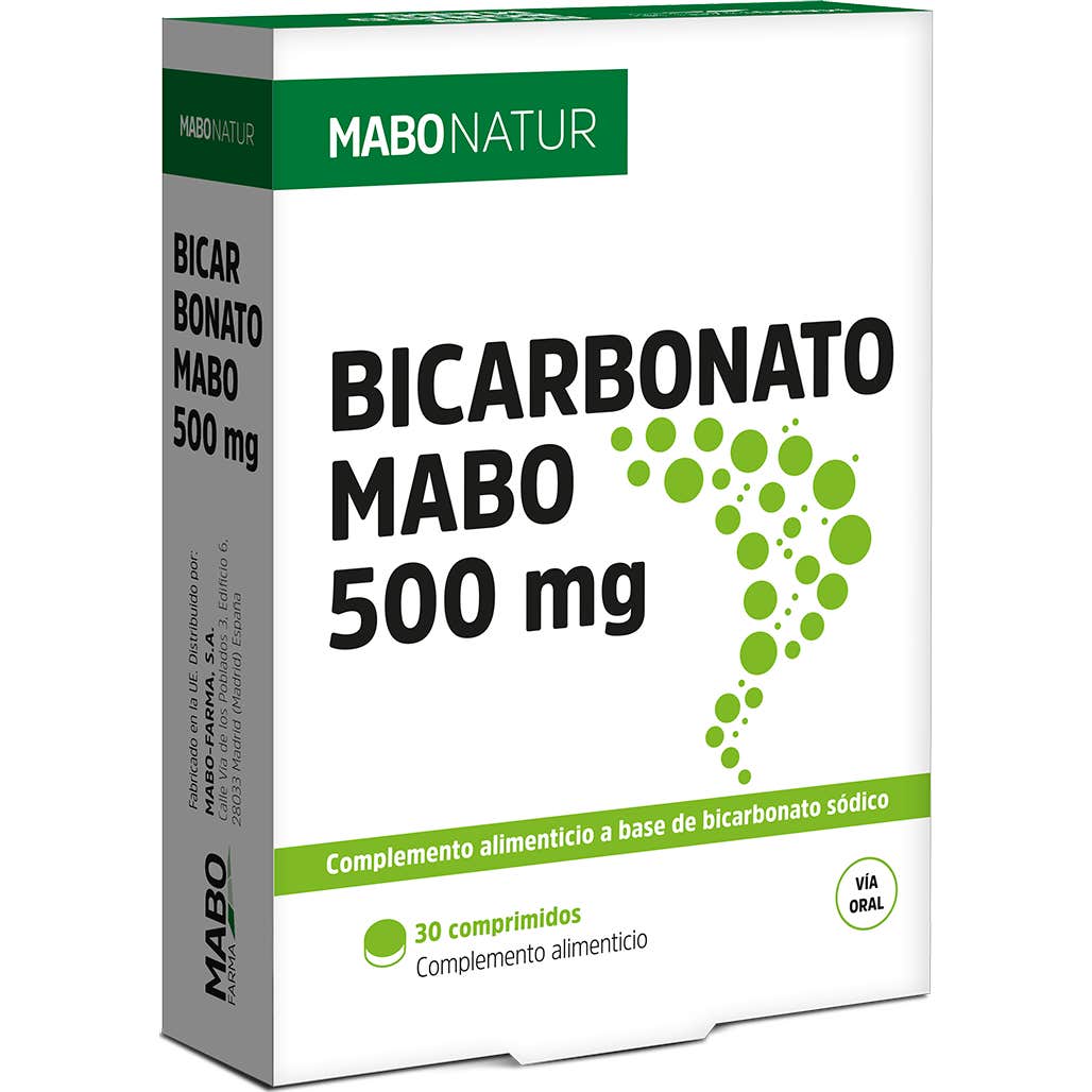 Mabonatur Bicarbonato Mabo 500mg 30comp