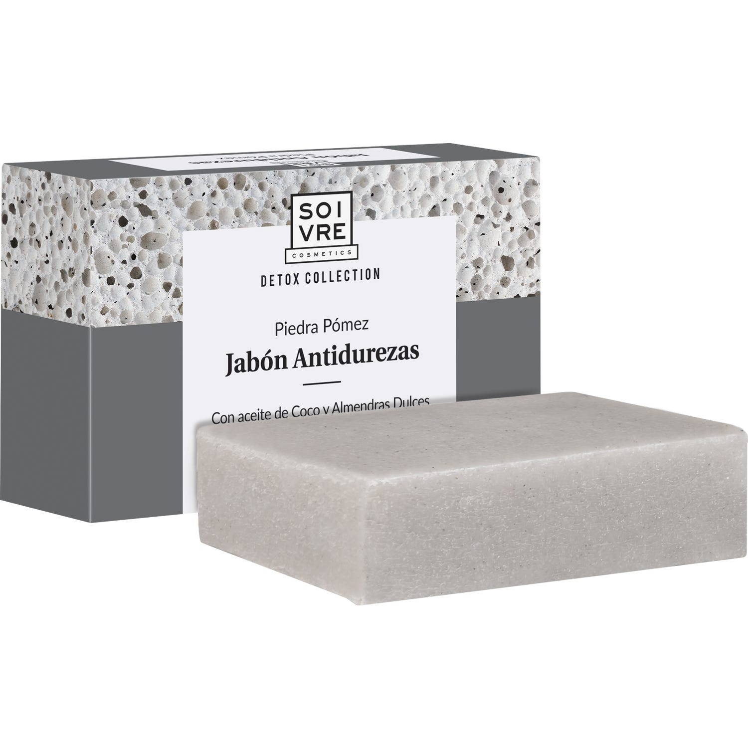 Soivre jabón antidurezas piedra pómez 125g