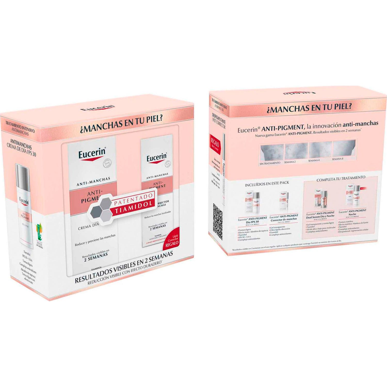 Eucerin Pack Anti-Pigment Dia SPF30 + Corrector de Manchas