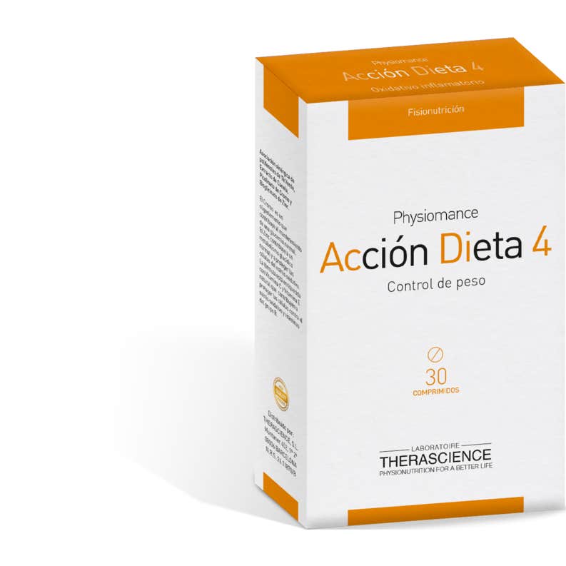 Physiomance Acción Dieta 4 30 comp