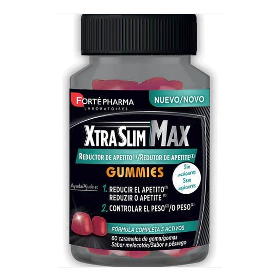 Forte Pharma Melocotón Forté Pharma Xtraslim Max Reductor Gummies 60Uds