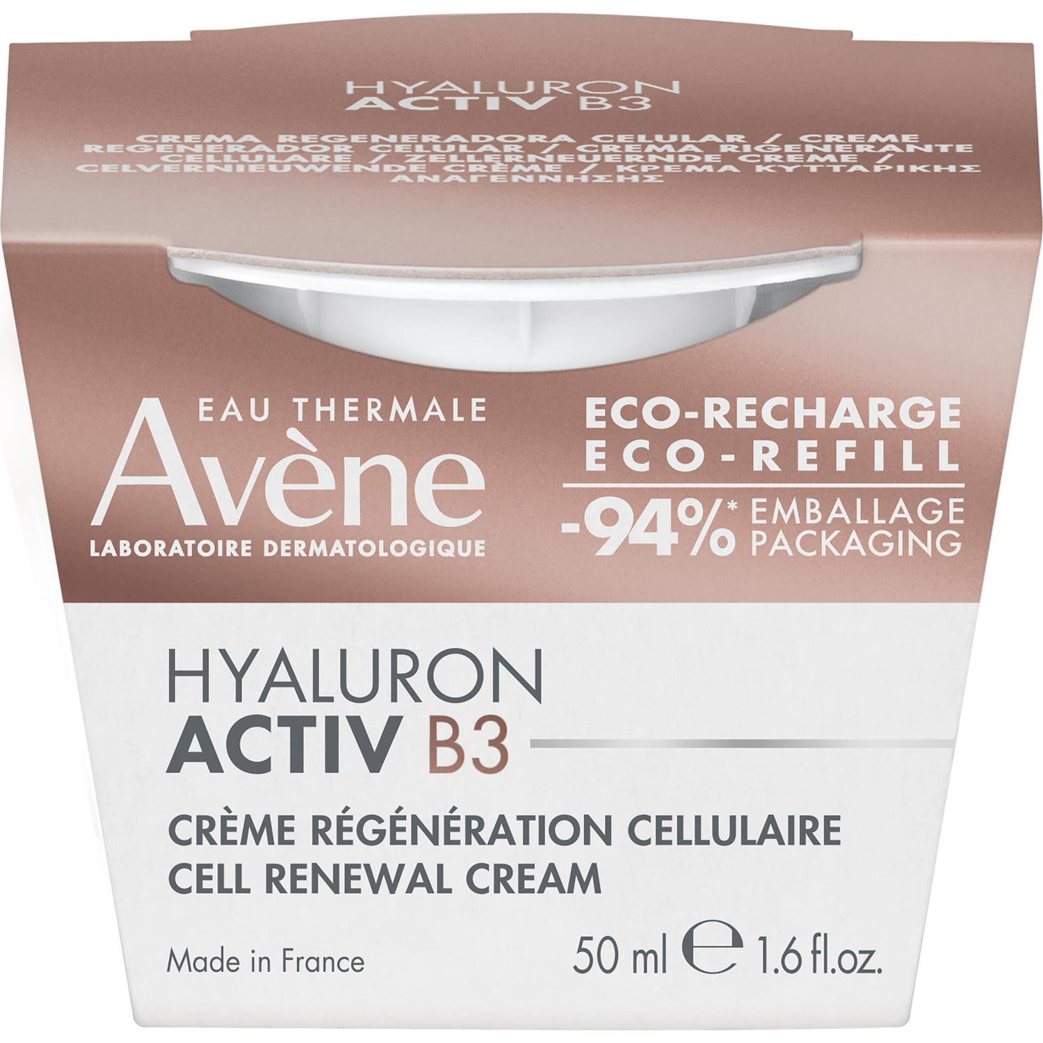 Avène Hyaluron Activ B3 Crema Regeneradora Celular Recarga 50ml