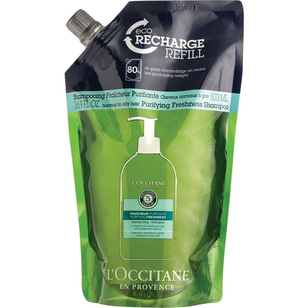 'L''Occitane Aromachology Champú Fuerza Volumen Recarga 500 ml'