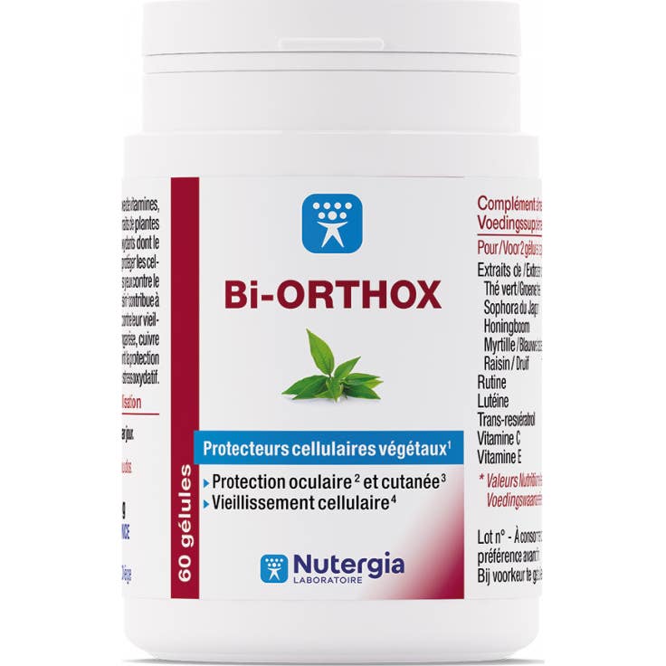 Nutergia BIORTHOX Antioxidantes Vegetable 60 glules
