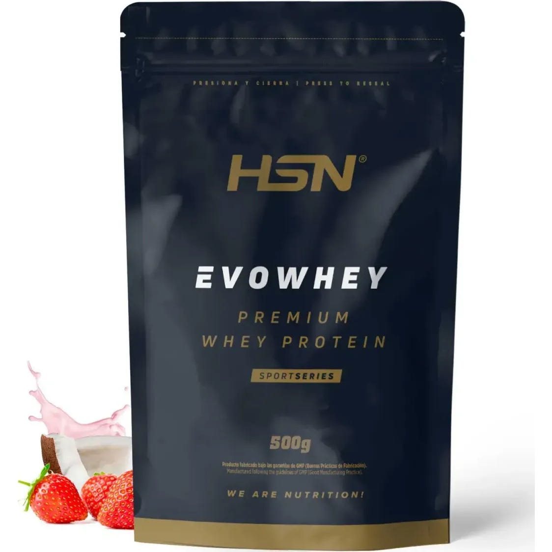 HSN Evowhey Protein Fresa y Coco 500g