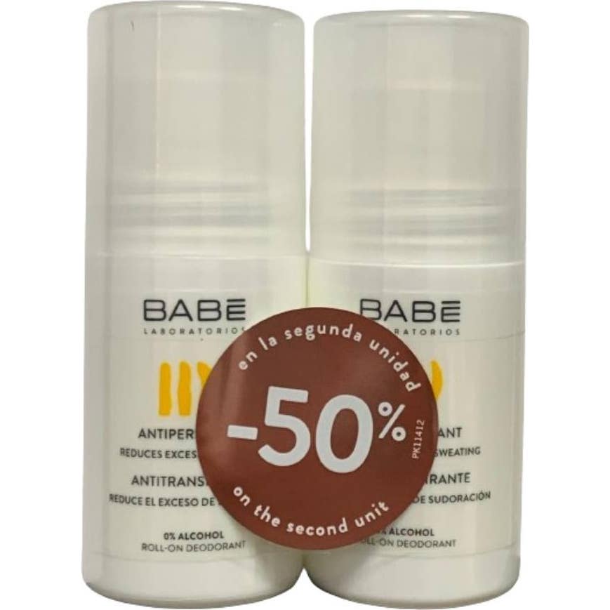 Babé Antitranspirante Roll On 2x50ml