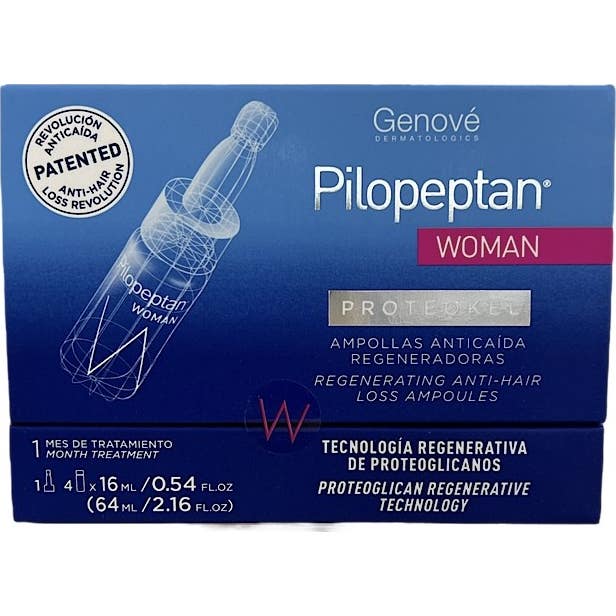 Pilopeptan Woman Proteokel Ampollas Anticaída 4x16ml